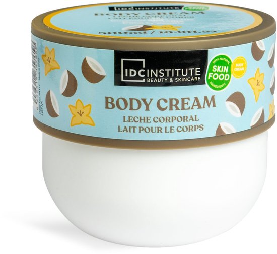 IDC Institute Body Butter - Kokos Vanille - Hydratatie, Lichte Formule, 500 ml