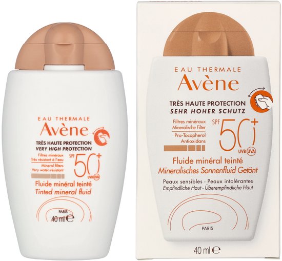 Avène Minerale Getinte Zonfluide SPF 50 - 40 ml