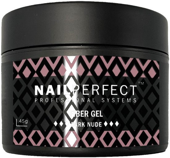 NailPerfect Fiber Gel Dark Nude - 45gr