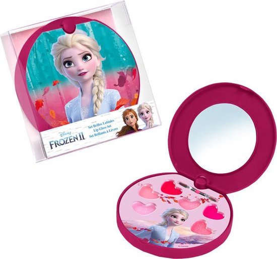 Frozen II lipgloss set met spiegeltje