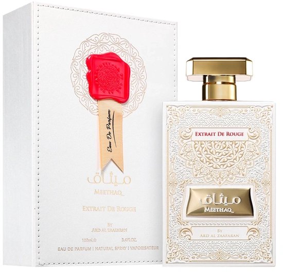 Ard Al Zaafaran Meethaq Extrait De Rouge Eau De Parfum 100 ml
