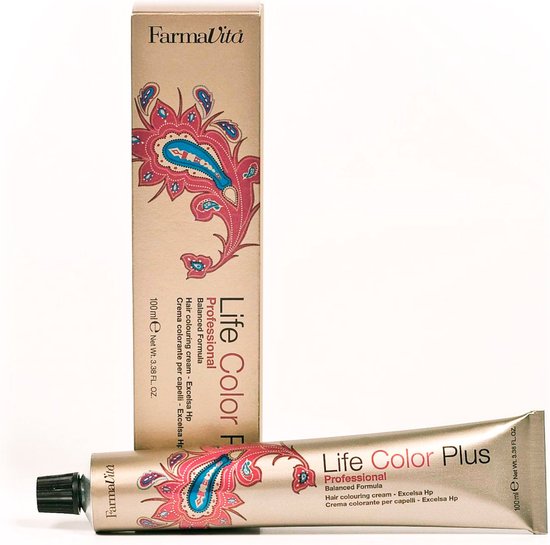 Farmavita - Life Color Plus - 100ML - 7.44 Intense Copper Blonde