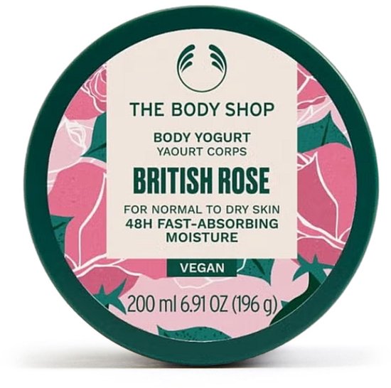 The Body Shop British Rose Body Yogurt - 200ml