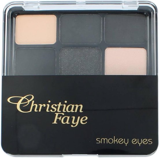 Christian Faye Smokey Eyes Oogschaduwpalette 1 st.
