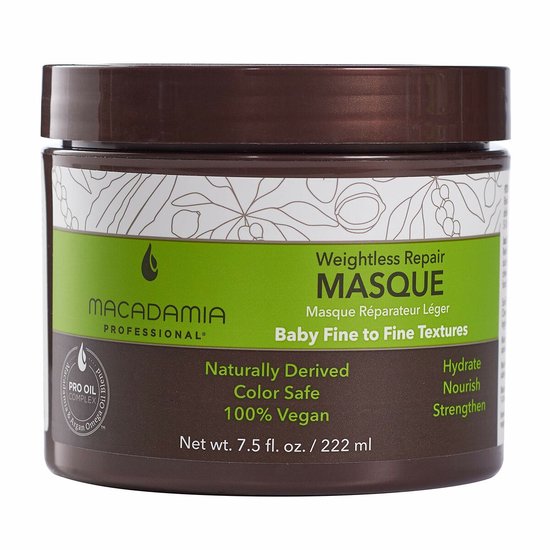 Herstellend Haar Masker Macadamia 222 ml