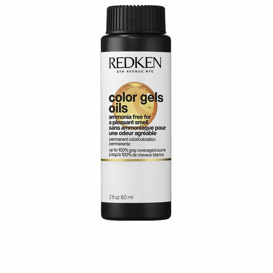 Permanente kleur Redken COLOR GEL OILS Nº 5NA - 5.01 3 X 60 ml