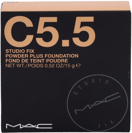 MAC Studio Fix Powder Plus Foundation - Matte finish - C5.5
