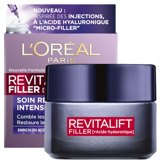L'Oreal Make Up - REVITALIFT FILLER anti-age volumizing moisturizer 50 ml
