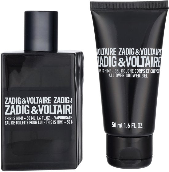 Zadig & Voltaire This is Him! Set - Eau de Toilette 50ml + Shower Gel 50ml