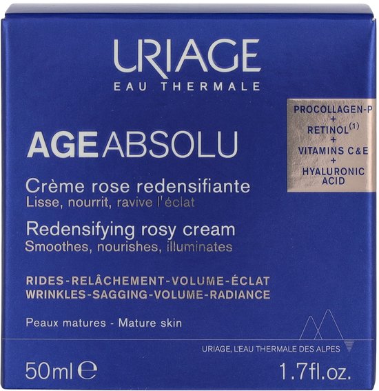 Uriage Age Absolu Crème Rose - Anti-aging crème voor rijpere huid - 50 ml