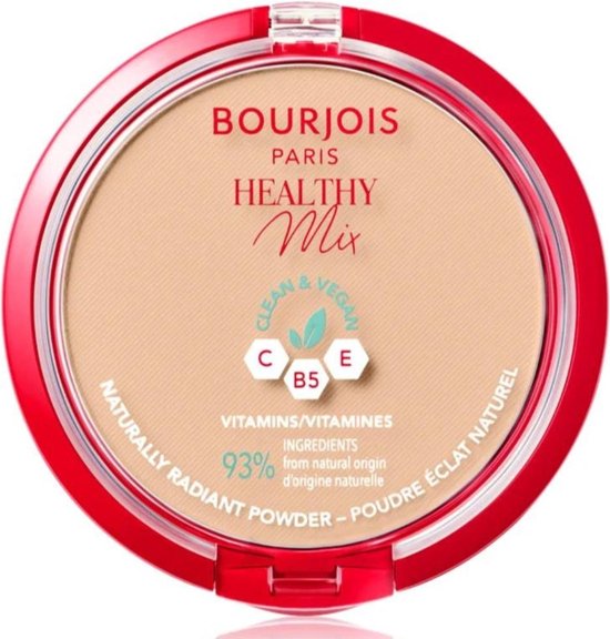 Bourjois Healthy Mix Clean & Vegan Compact Poeder - 04 Golden Beige