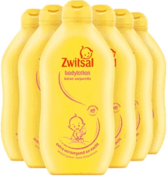 Zwitsal - Baby huidverzorging - Bodylotion - 400ml x 6