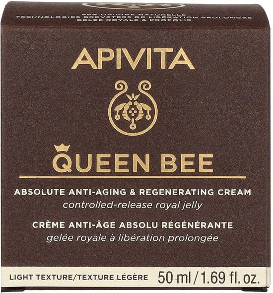 Apivita Queen Bee Absolute Anti-Aging & Regenerating Cream (vette en gecombineerde huid)