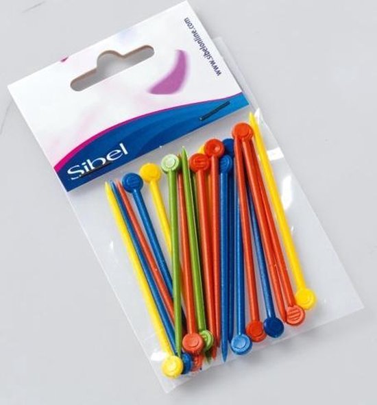 Sibel Watergolf Pinnetjes Gekleurd 20st