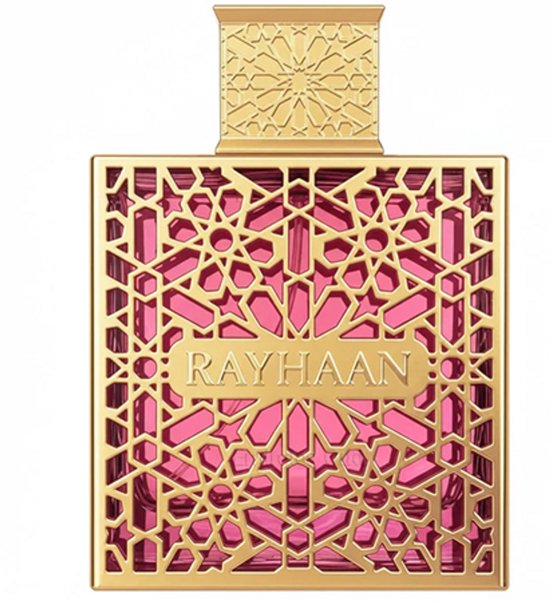 Rayhaan Kiss Parfum voor Dames 100ml Eau de Parfum – Gourmand Oriëntaalse Geur met Aardbei, Vanille & Karamel | Zoet, Crèmig & Warm Damesparfum voor Herfst en Winter met Kajal Sticker