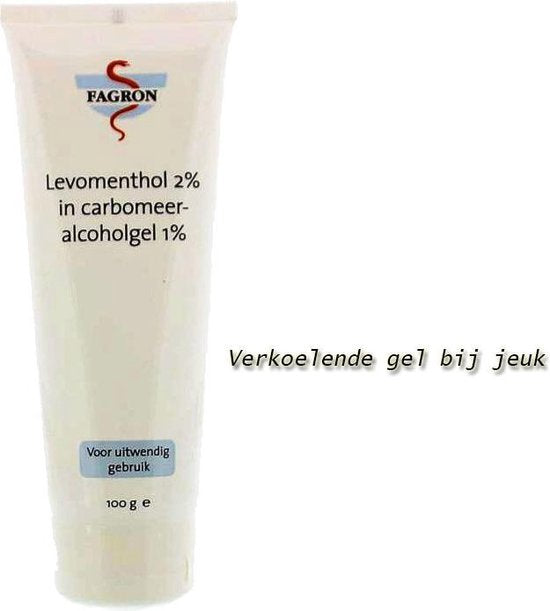 Fagron Levomenthol 2% carbomeer gel 100 Gram