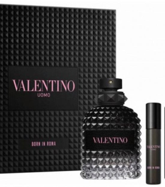 Valentino Uomo Born in Roma Gift Set 100ml Eau de Toilette + 10ml EDT