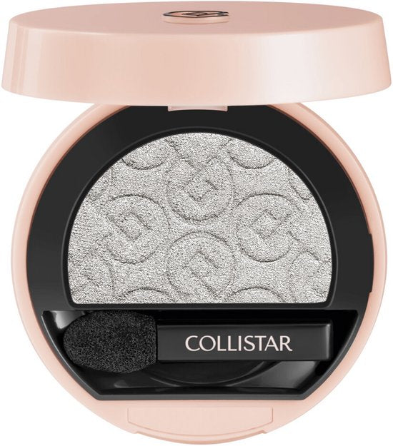 Collistar Impeccable Compact Eye Shadow Shimmer | 515 - Argento | Oogschaduw 3gr - 515 Argento