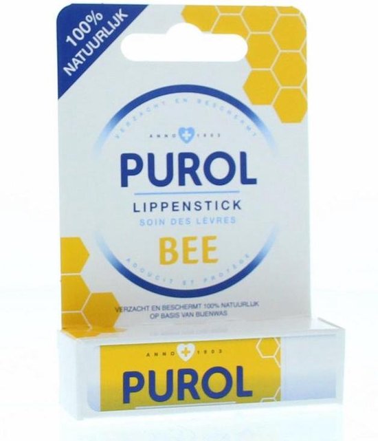 Purol Bee Lippenstick 100% Natuurlijk- 4.8g