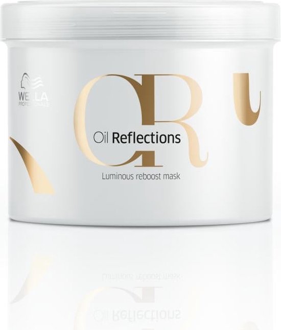 Herstellend Haar Masker Or Oil Reflections Wella Helderheid (150 ml)