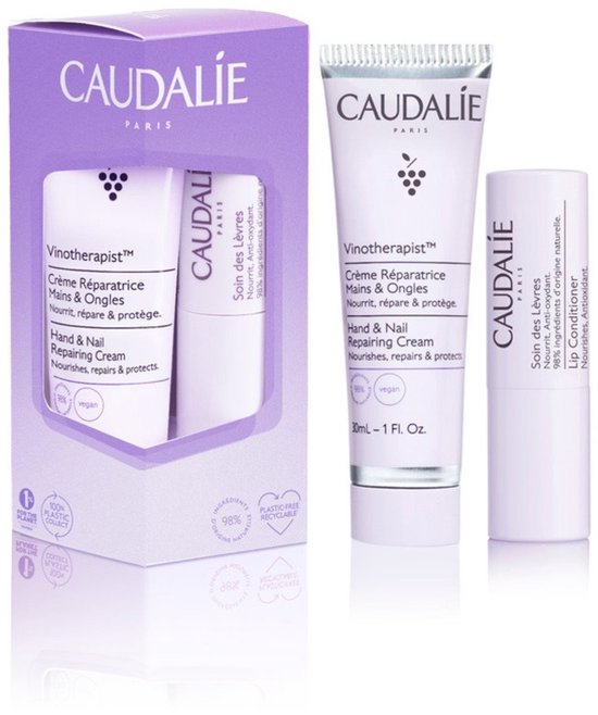 Caudalie Vinotherapist™ Lip & Hand Duo | 30 ml + 4.5 gr | Set 2st