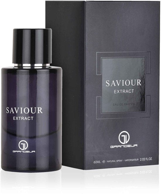 Grandeur Saviour Extract 60ml, Valentine, Vaderdag, Herenparfum, Valentijn, parfum voor heren, parfum heren, parfum mannen, valentijn cadeautje voor hem, valentijnsdag voor mannen