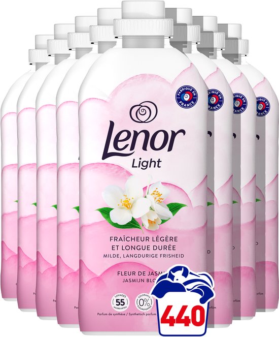 Lenor Wasverzachter Jasmijnbloem - 8 x 1155 ml