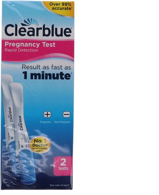 Clearblue Zwangershapstest snelle detectie 2 stuks