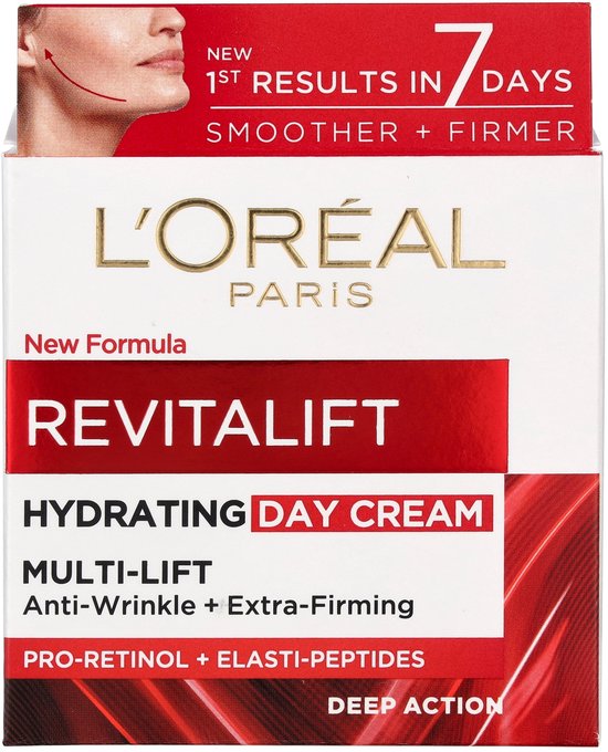 L'Oréal Revitalift 40 + Hydrating Anti Wrinkle + Extra Firming Dagcrème - 50 ml