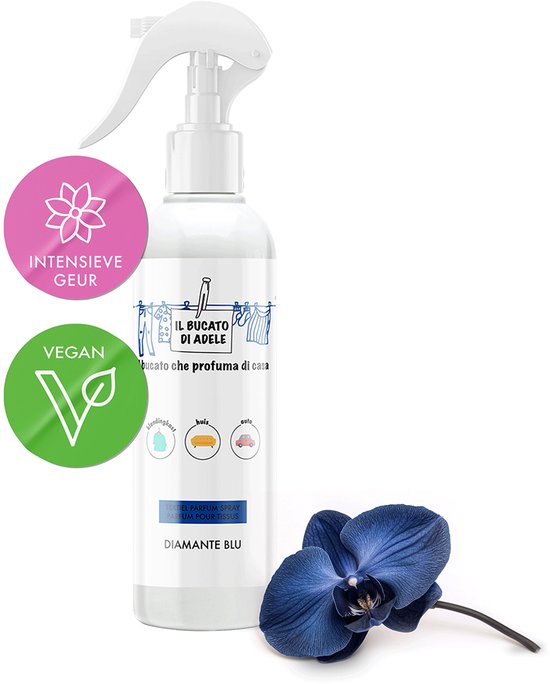 Il Bucato di Adele Parfum Textiel Spray Diamante Blu 250ml