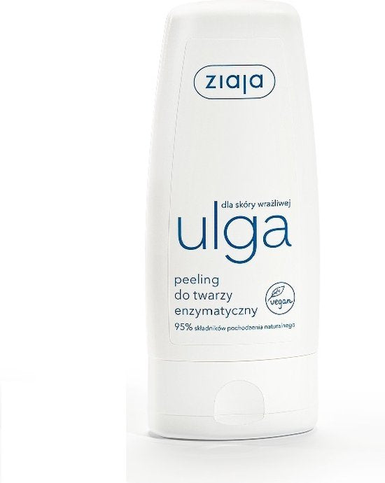Ziaja Ulga peeling enzymatyczny - Voor droge, gevoelige en vasculaire huid - 60ml