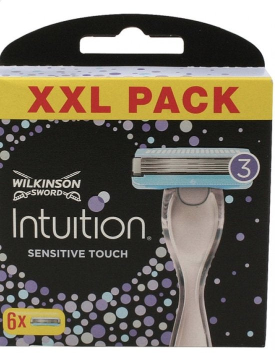 Wilkinson scheermesjes Intuition sensitive Touch 6 mesjes