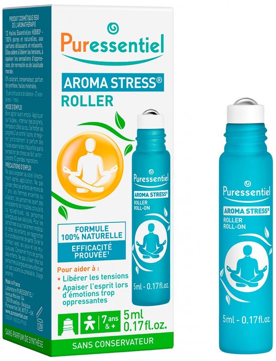 Puressentiel Pure Relax Roller Stress 12es.olie5ml