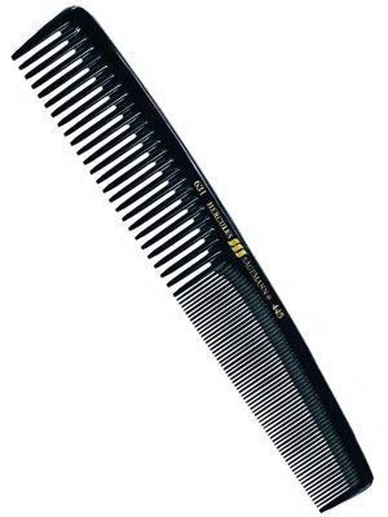 Hercules 631/7 Dameskam Antistatisch en gepolijst. Voor stylen en knippen. Handgemaakt Professioneel