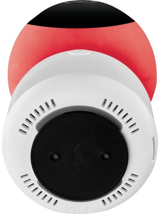 omajin Baby Camera - IP-camera - Babycam - 2K HD - Pan & Tilt - Bewegingsmelder - Nachtzicht - Tweerichtingsaudio - incl. 64GB MicroSD-kaart - Wit