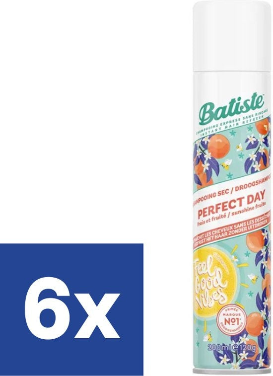 Batiste Droogshampoo Perfect Day - 6 x 200 ml