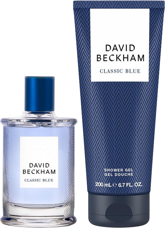 DAVID BECKHAM CLASSIC BLUE EAU DE TOILETTE 50ML- DOUCHEGEL 200ML- CADEAUSET