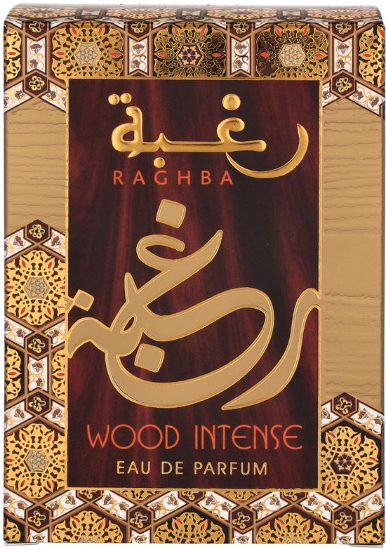 Lattafa Raghba Wood Intense Eau De Parfum 100 Ml