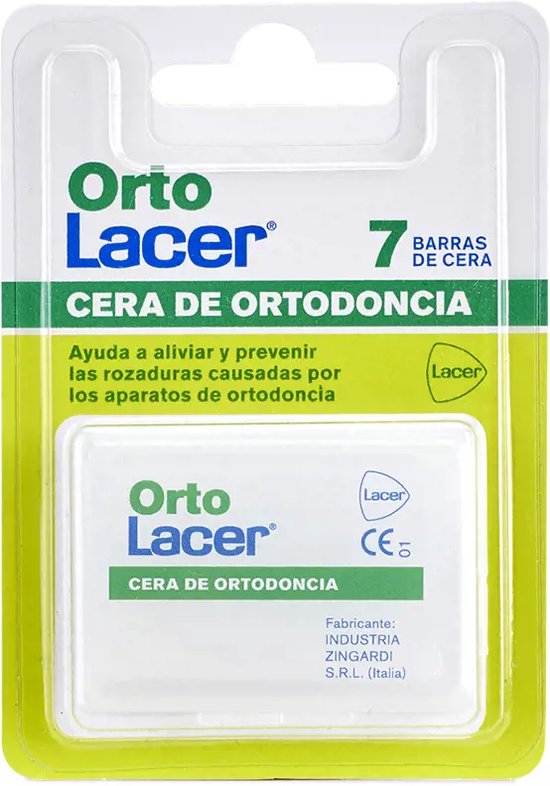 Orthodontische was Lacer Protectora de Rozaduras (7 Unidades)
