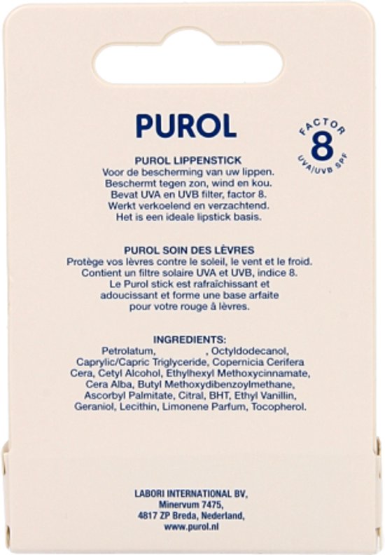 Purol stick - 5 ml - Lippenbalsem