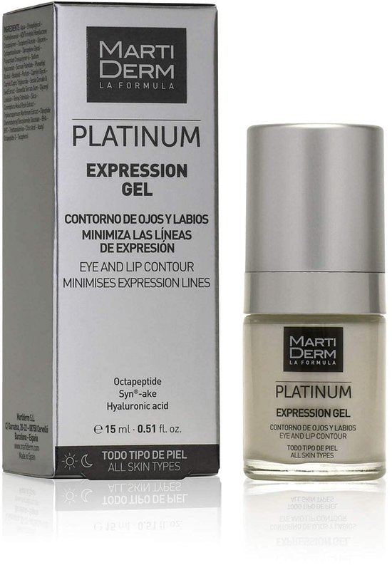 Behandeling voor Oog- en Lipgebied Platinum Martiderm (15 ml)