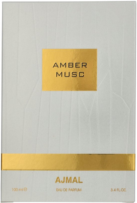 Ajmal Amber Musc parfum - Houtachtige unisex eau de parfum met rozennoten - 100 ml