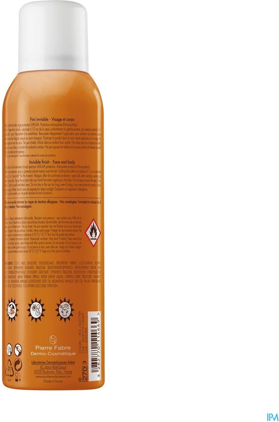 Zonnebrand Spray Solaire Haute Avene Spf 30 - Zonnebrand - 150 ml
