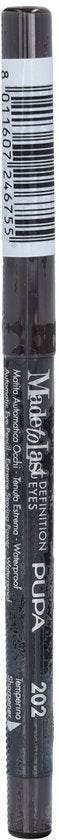 Pupa Milano Made To Last Definition Eyes Oogpotlood - 202 Dark Cacoa