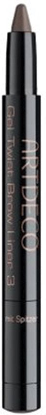 Artdeco Gel Twist Brow Liner, Eyebrow Gel Brow Pen, No. 3, Soft Brown 3 - Soft