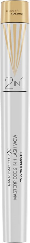 Max Factor Masterpiece 2 In 1 Lash Wow Mascara  001 Black