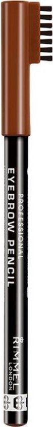 Rimmel London Professional Wenkbrauwpotlood - 004 Black/Brown