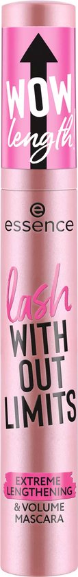 essence Lash Without Limits Extreme Lengthening & Volume Mascara 01 Ultra Black 13 ml