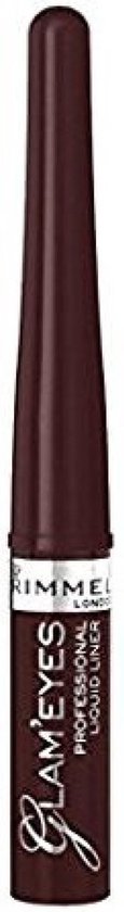 Rimmel London Glam'Eyes Professional Eyeliner - 002 Velvet Brown