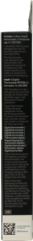 Braun PRT1000 - Lichaamsthermometer
